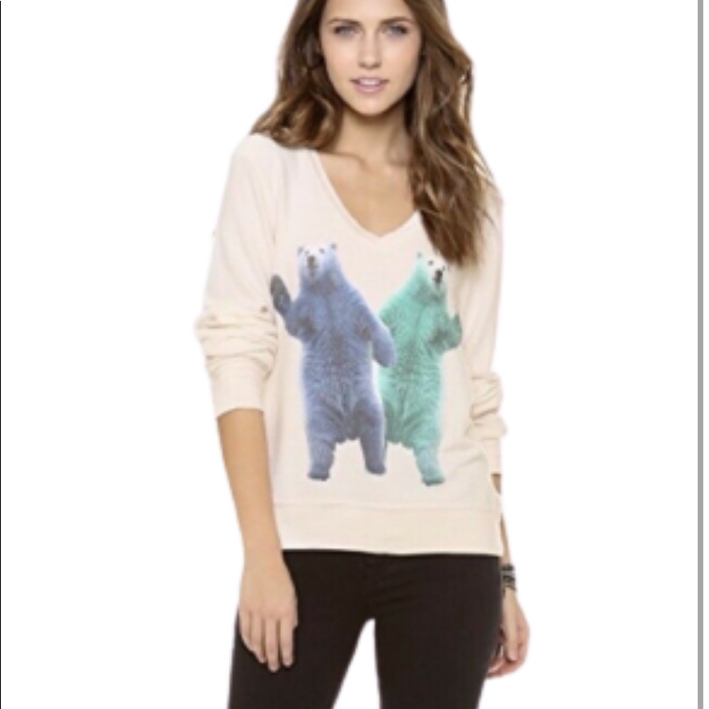 Wildfox kids hello polar bears size 12 🐼 ❄️